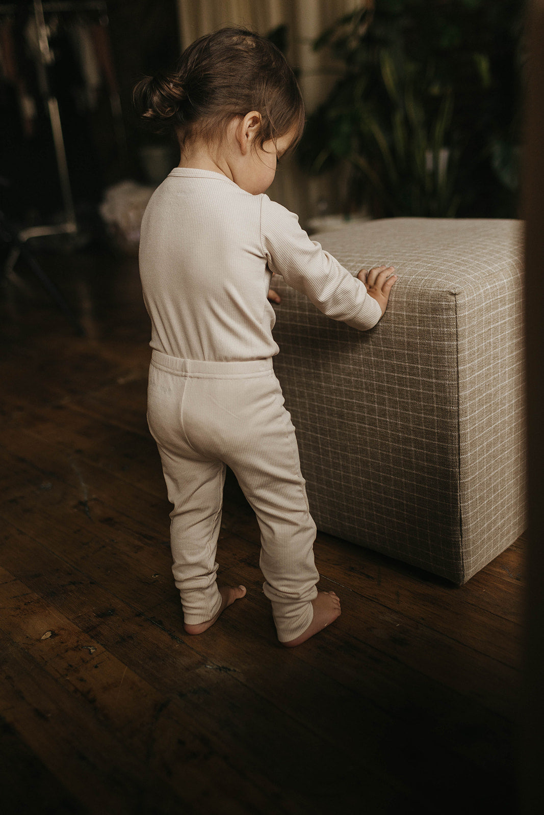 Ribbed Bodysuit and Legging Set